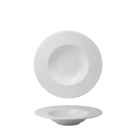 Đĩa sứ Baralee Simple Plus Deep plate wide rim 23 cm