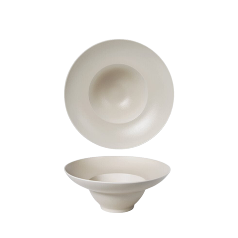 Bát/chén sứ Baralee FINE PLUS Elite Deep Bowl 24cm Wide Arch Rim Light Grey Sand