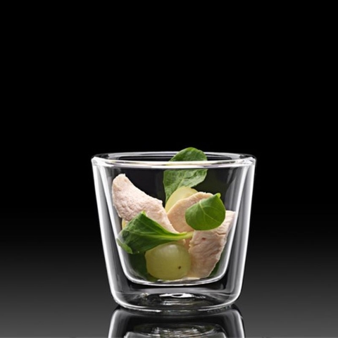 Ly thủy tinh hai lớp Luigi Bormioli Tumbl.Thermic Glass for food C, 120ml