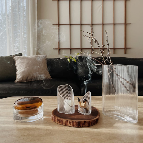 Bình hoa phale không chì Nude MIST VASE 38cm