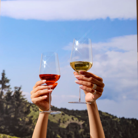 Ly phale không chì Nude STEM ZERO Vertigo Delicate White Wine 450ml