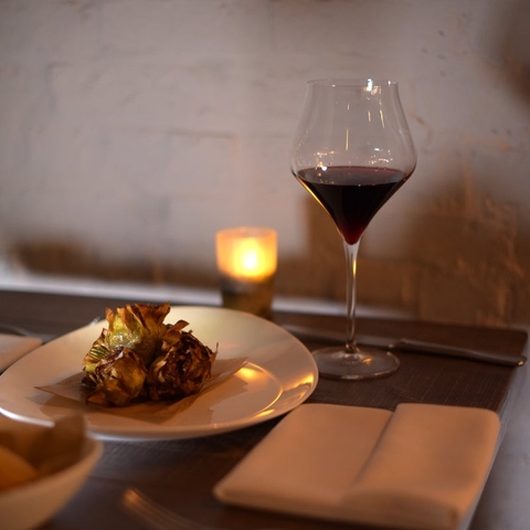 Ly phale không chì Luigi Bormioli Stemw.Supremo Burgundy 650ml