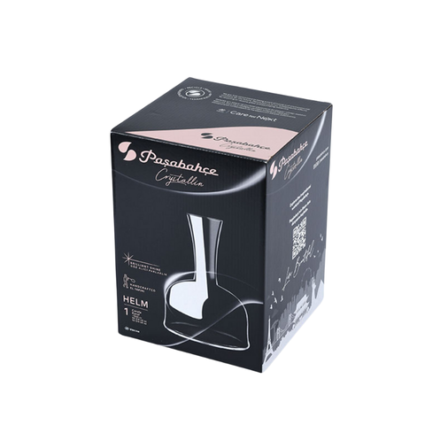 Bình phale không chì Pasabahce Crystallin Helm carafe 1500ml