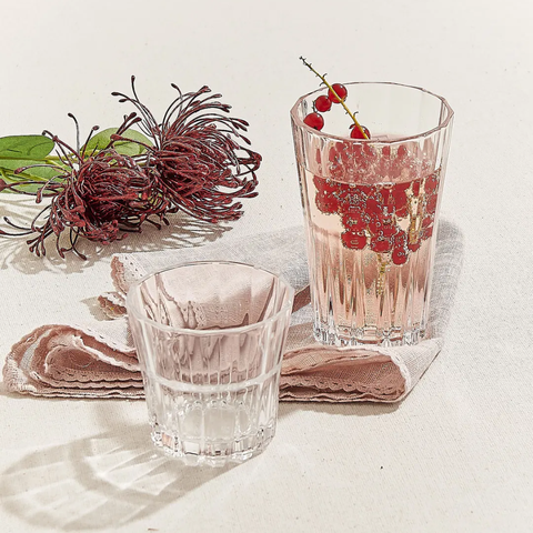 Ly phale không chì Pasabahce Crystallin Sword Long Drink Tumbler 350ml