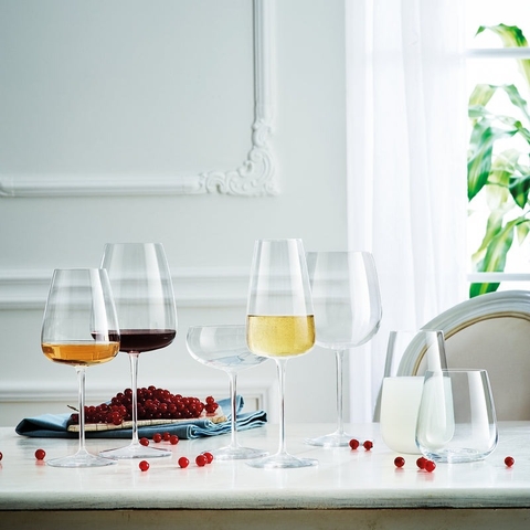 Ly phale không chì Luigi Bormioli Stemw. I Meravigliosi Champagn 400ml