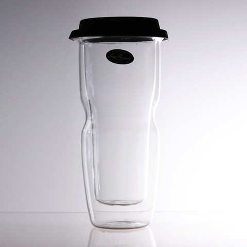 Ly hai lớp Luigi Bormioli Coffee On The Go Large W/Silic 460ml