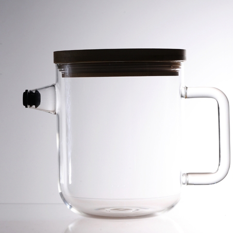Bình thủy tinh Luigi Bormioli Teapot with anti-drip system a, 1000ml
