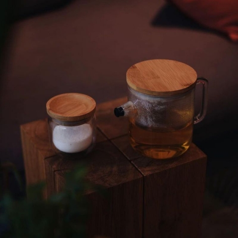 Bình thủy tinh Luigi Bormioli Teapot With Anti-Drip System A 1000ml