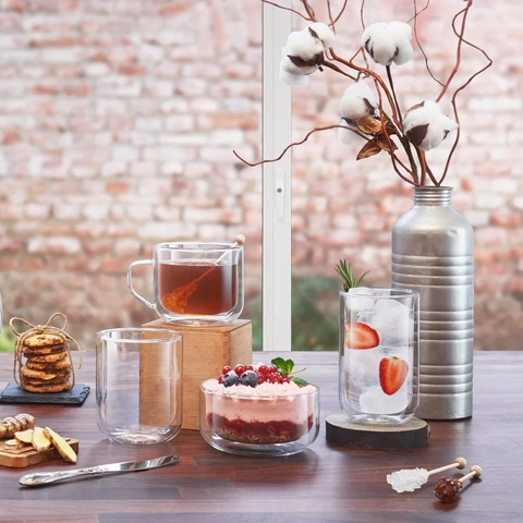 Ly hai lớp Luigi Bormioli Thermic Glass Sublime Dessert 420ml