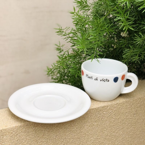 Đĩa Ly sứ Ancap cappuccino Edex