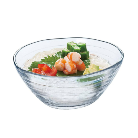 Bát thủy tinh Toyo Sasaki Minamo Bowl 18.4cm