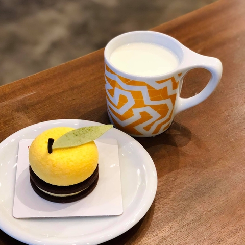 Ly sứ NotNeutral LINO 10oz Coffee Mug - Spinne Orange, 300ml