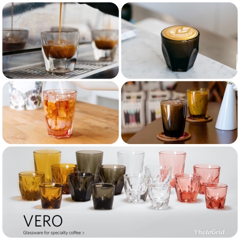 Ly thủy tinh NotNeutral Vero Cortado clear, 125ml