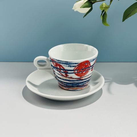 Bộ Ly sứ Ancap Cappuccino Insieme Together Sogg.4, 180ml