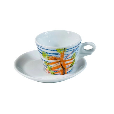 Bộ Ly sứ Ancap Cappuccino Insieme Together Sogg.4, 180ml