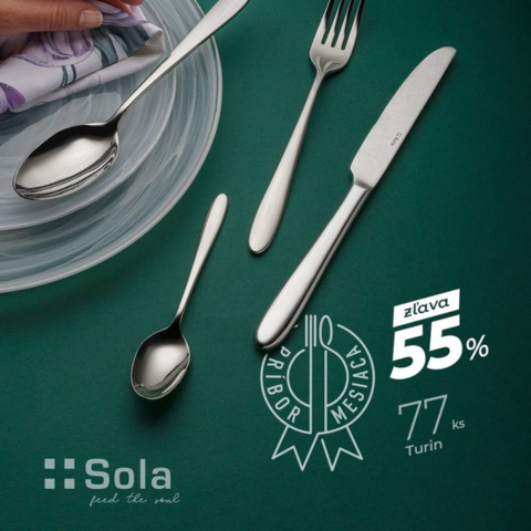 Thìa inox Sola Switzerland Turin all mirror Coffee Spoon - Dày 3mm