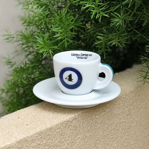 Bộ sưu tập Ly sứ Ancap espresso Billiardo, 70ml