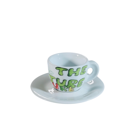 Bộ đĩa và Ly sứ Ancap Espresso In our hands, 60ml