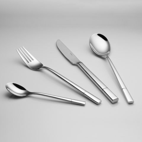 Thìa inox Sola Switzerland Luxus sandblast Table spoon - Dày 5.8mm