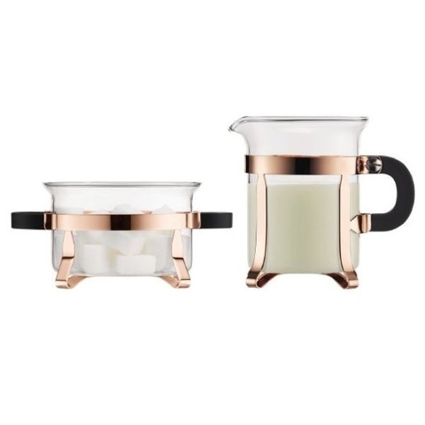 Bộ 2 Hũ thủy tinh Bodum Sugar and creamer set