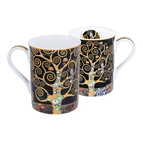 Ly sứ Carmani Mug Classic New - G. Klimt, The Tree of Life 400ml