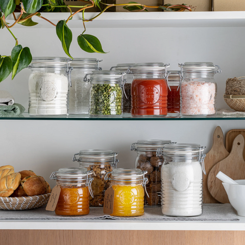 Hũ thủy tinh Bormioli Rocco Officina 1825 Herm Jar 446ml