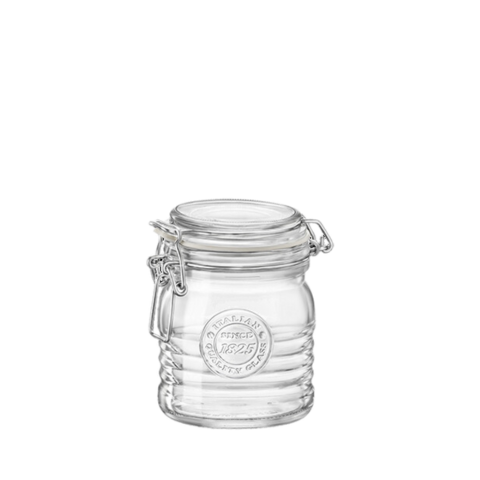 Hũ thủy tinh Bormioli Rocco Officina 1825 Herm Jar 446ml