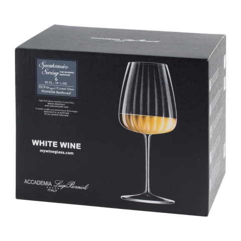 Ly pha lê không chì Luigi Bormioli SPEAKEASIES SWING WHITE WINE