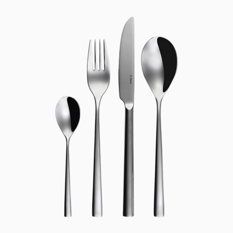 Thìa inox Sola Switzerland London all mirror Mocca Spoon - Dày 2.5mm