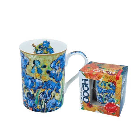Ly sứ Carmani Mug Classic New - V. van Gogh, Irises 400ml