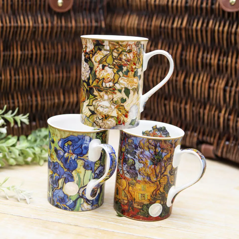 Ly sứ Carmani Mug Classic New - V. van Gogh, Garden 400ml