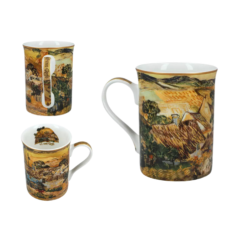 Ly sứ Carmani Classic Farms near Auvers Mug - V. van Gogh 400ml