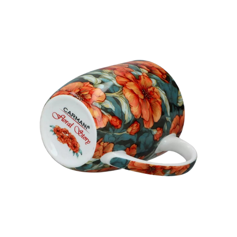 Ly sứ Carmani Kubek Camio - Kwiaty 1 - 380ml