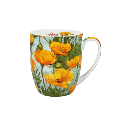 Ly sứ Carmani Kubek Camio - Kwiaty 2 - 380ml