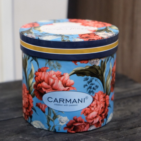 Ly sứ Carmani Kubek Camio - Kwiaty 3 - 380ml