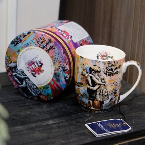 Ly sứ Carmani Kubek Camio - Graffiti - 380ml
