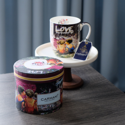 Ly sứ Carmani Kubek Camio - Graffiti - 380ml