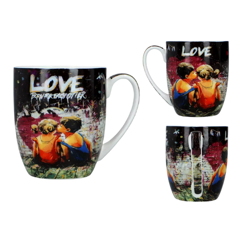 Ly sứ Carmani Kubek Camio - Graffiti - 380ml