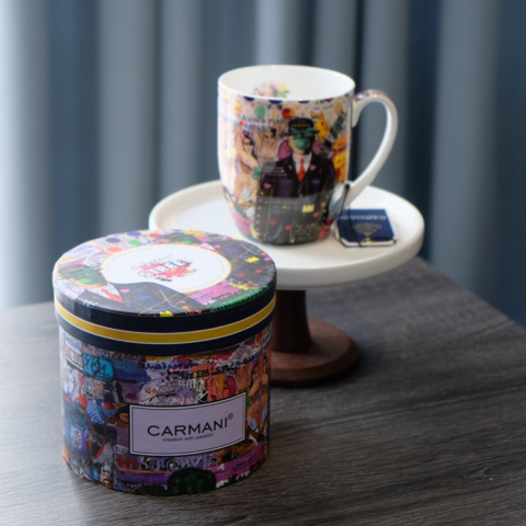 Ly sứ Carmani Kubek Camio - Graffiti - 380ml