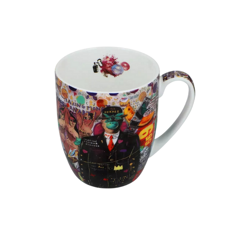 Ly sứ Carmani Kubek Camio - Graffiti - 380ml