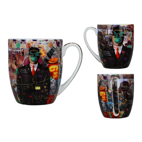 Ly sứ Carmani Kubek Camio - Graffiti - 380ml