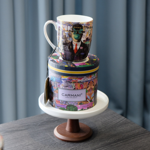 Ly sứ Carmani Kubek Camio - Graffiti - 380ml