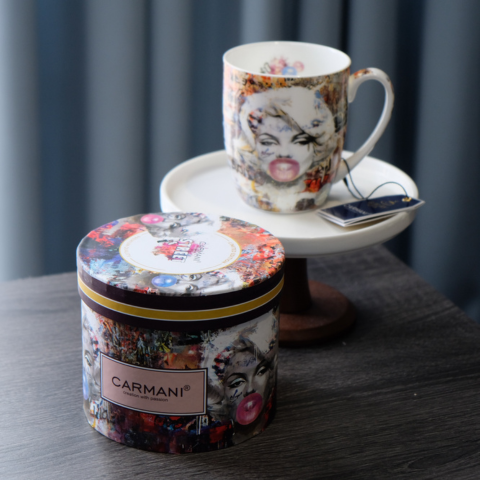 Ly sứ Carmani Kubek Camio - Graffiti - 380ml