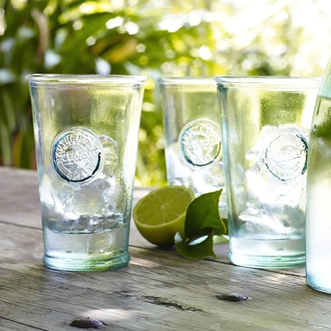 Ly thủy tinh tái chế VSM Vaso Authentic Conico 300ml