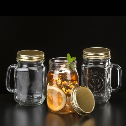 Ly thủy tinh Libbey Drinking Jar 473ml