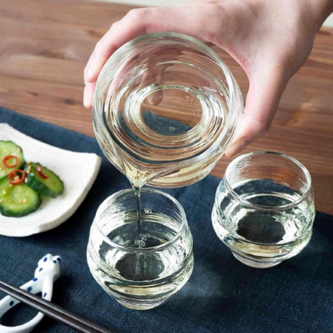 Ly thủy tinh Toyo Sasaki Sake Cup 100ml