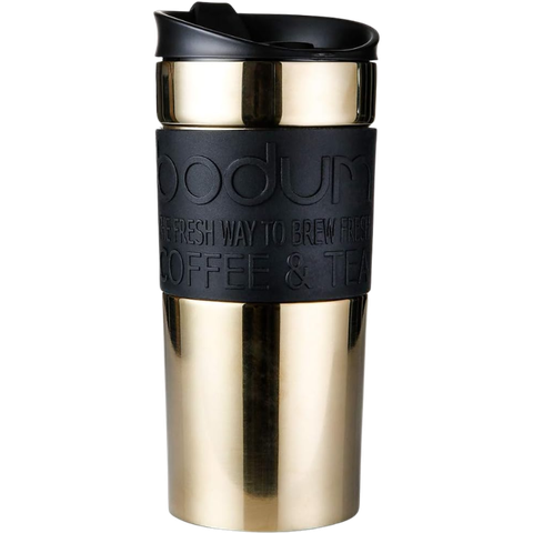 Bình giữ nhiệt BODUM mạ vàng - TRAVEL MUG, 350ml