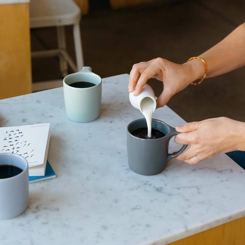 Ly sứ NotNeutral Dk Gray LINO 10oz Coffee Mug, 300ml