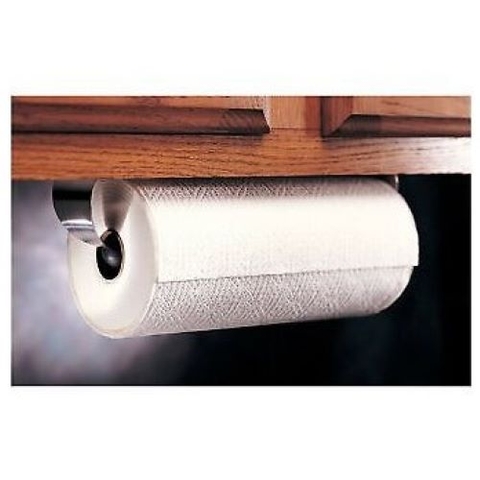 Thanh giữ khăn giấy bằng inox Stainless Steel Under Cabinet Paper Towel Holder Color Box Prodyne,