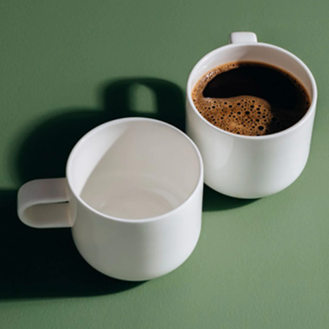 Ly sứ ACME Bobby Mug Milk (White), 400ml